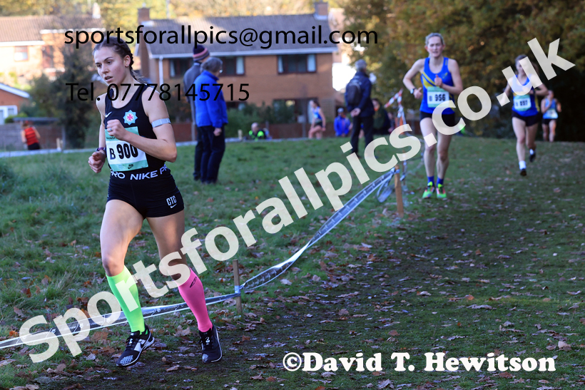 Senior Womens 2025 National Cross Country Relays, Berry Hill Park, Mansfield. Photo: David T. Hewitson/Sports for All Pics